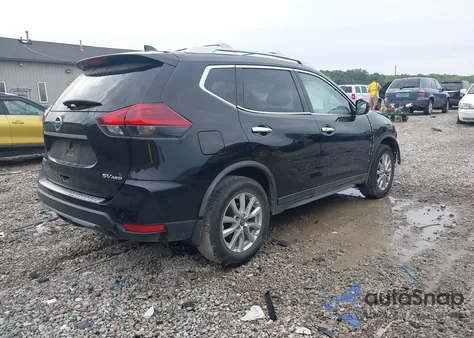 2020 Nissan Rogue Sv Intelligent Awd из США, поврежденный, VIN JN8AT2MV6LW106228